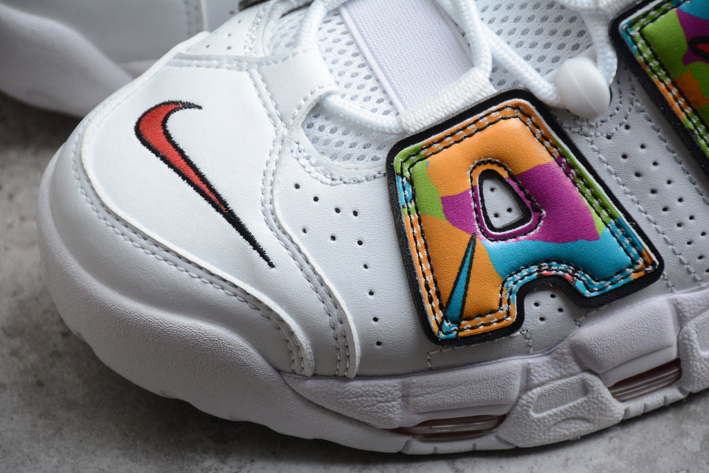 Air More Uptempo – Blanco Toticolor
