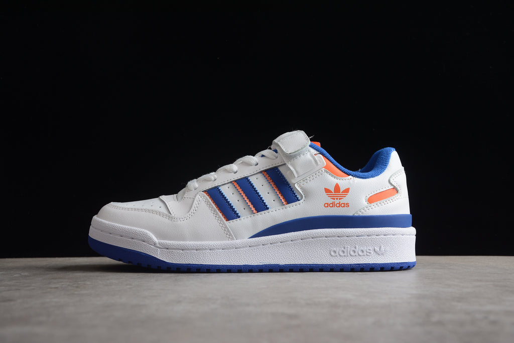 Adidas Forum – Blanco / Azul Oscuro