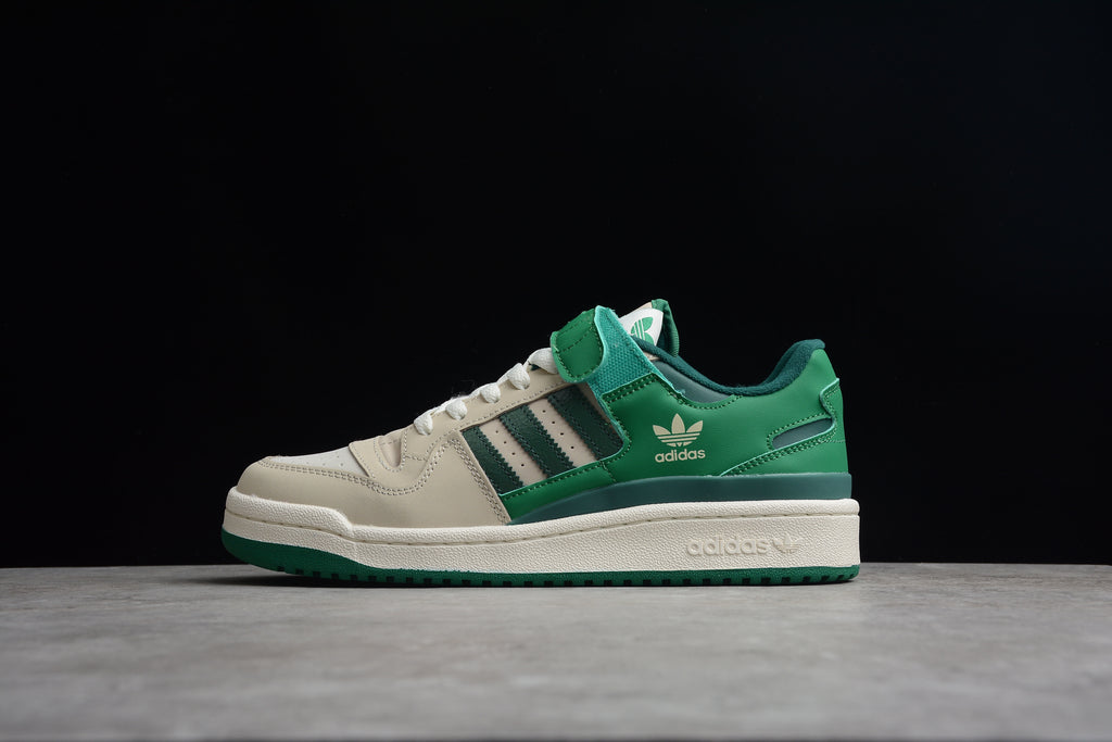 Adidas Forum – Mitad Verde / Mitad Gris