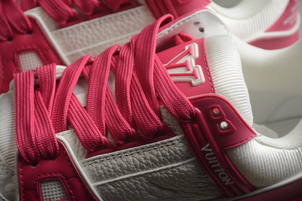 Louis Vuitton Trainer Low – Rosa / Blanco