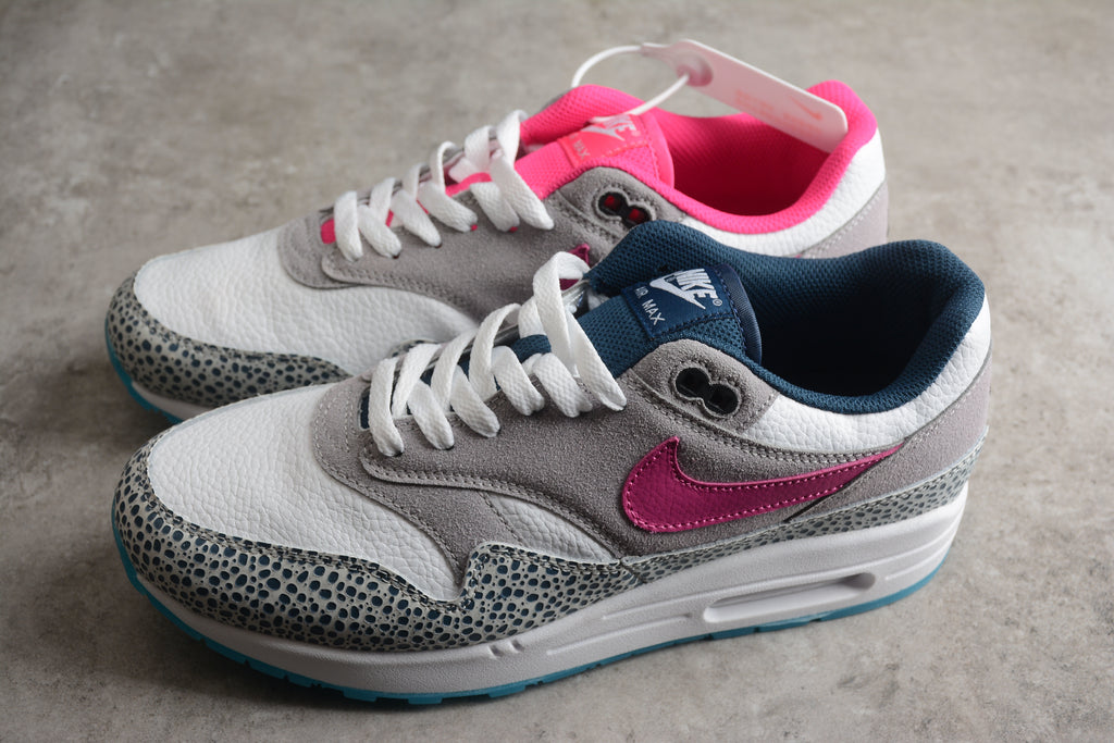 Air Max 1 – Gris / Rosa