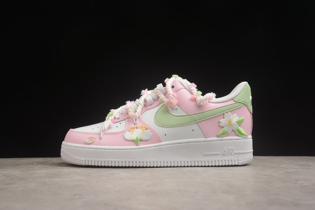 Air Force 1 Low – Rosa / Blanco / Verde