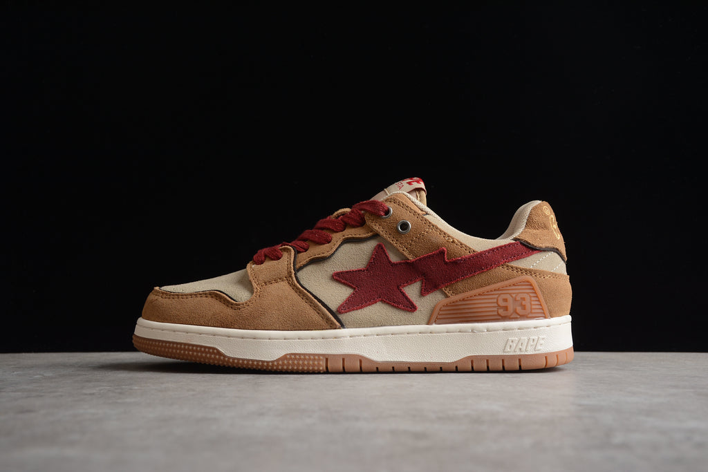 BAPE STA – Marrón / Rojo