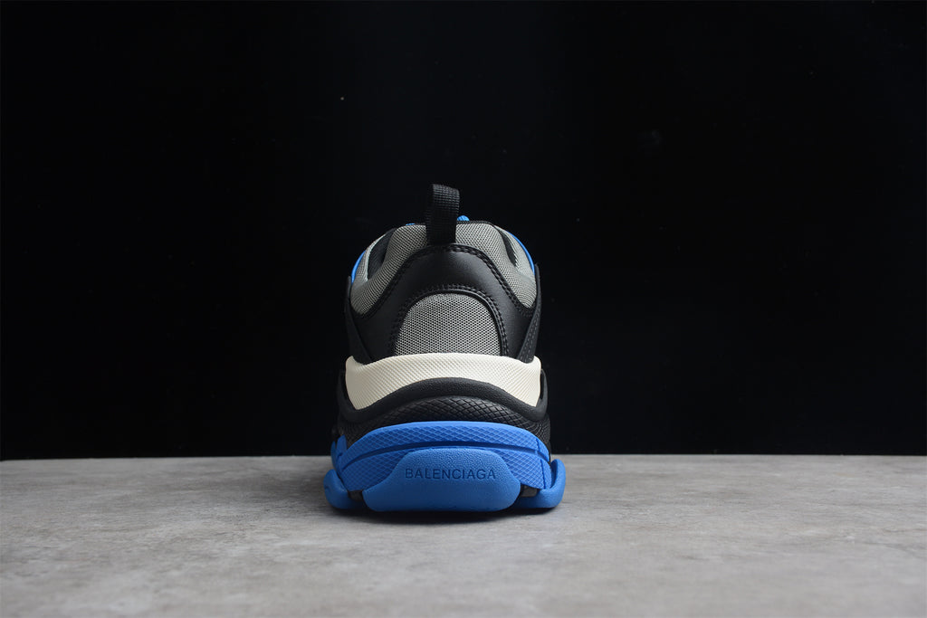 Balenciaga Triple S – Negro / Azul / Blanco