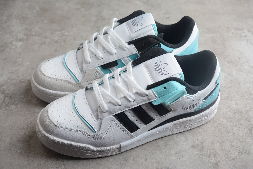 Adidas Forum – Blanco / Negro / Azul
