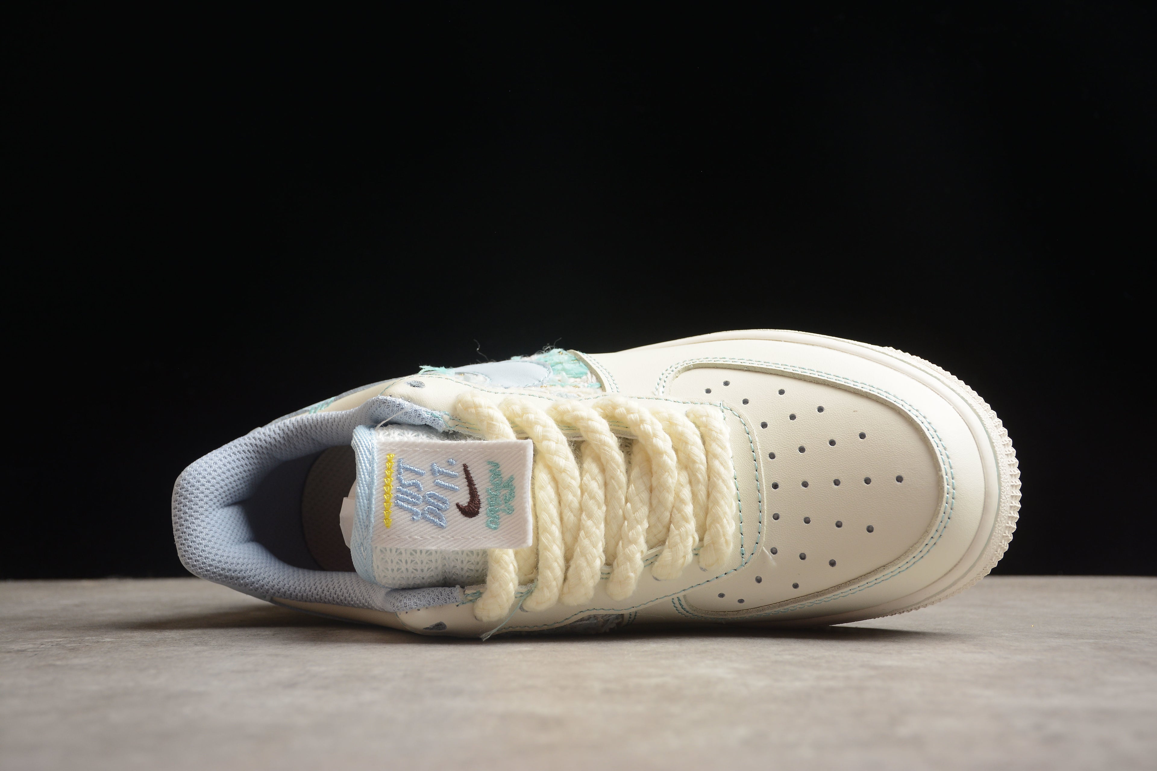 Air Force 1 Low – Beige / Azul