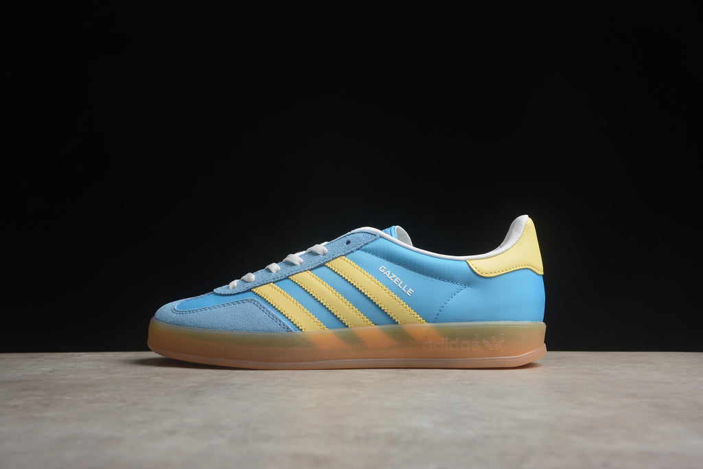 Adidas Gazelle – Azul / Amarillo