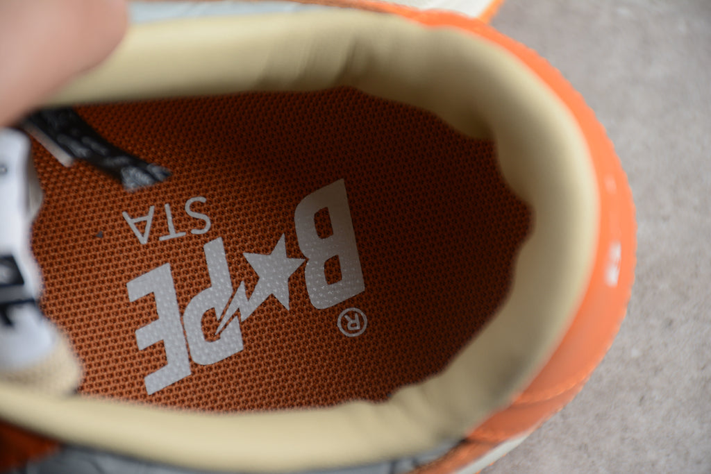BAPE STA – Gris / Naranja / Negro