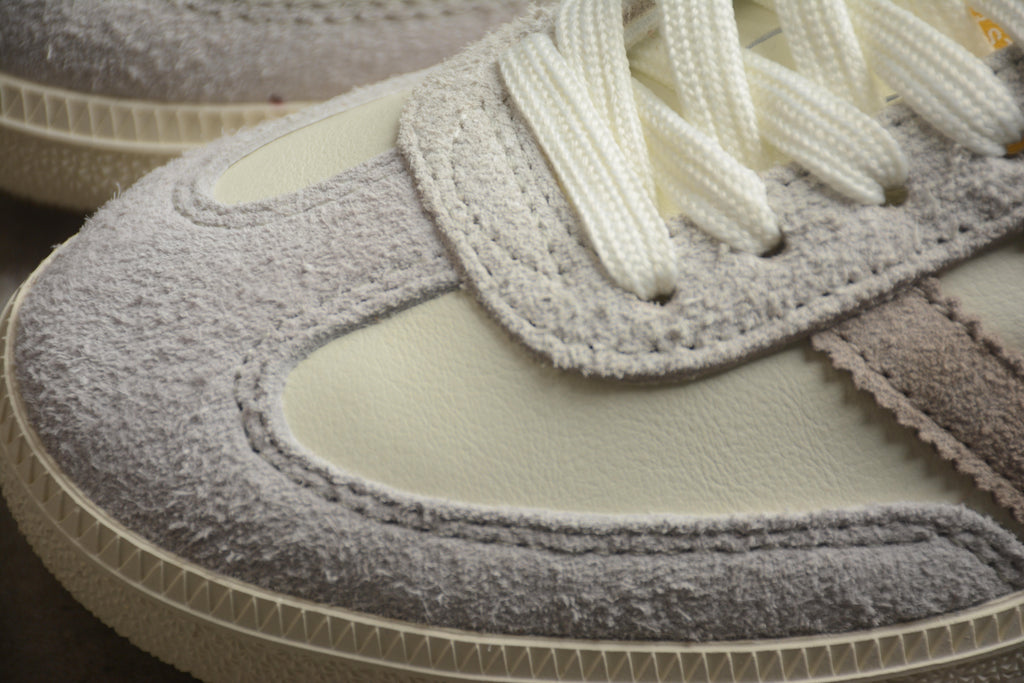 Adidas Samba – Gris / Amarillo