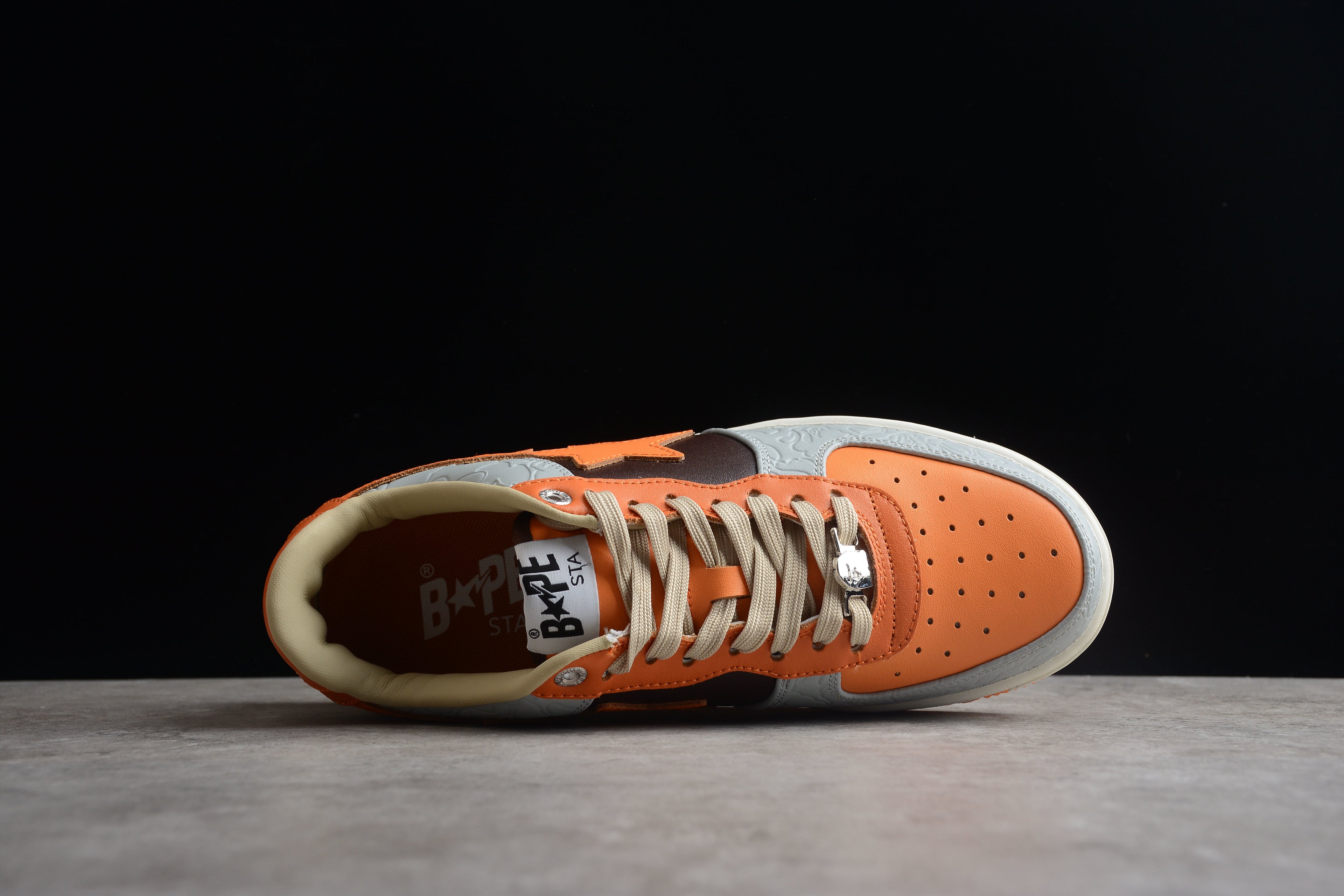 BAPE STA – Gris / Naranja / Negro