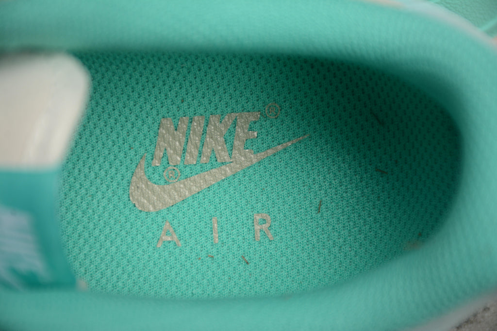 Air Force 1 Low – Gris / Turquesa