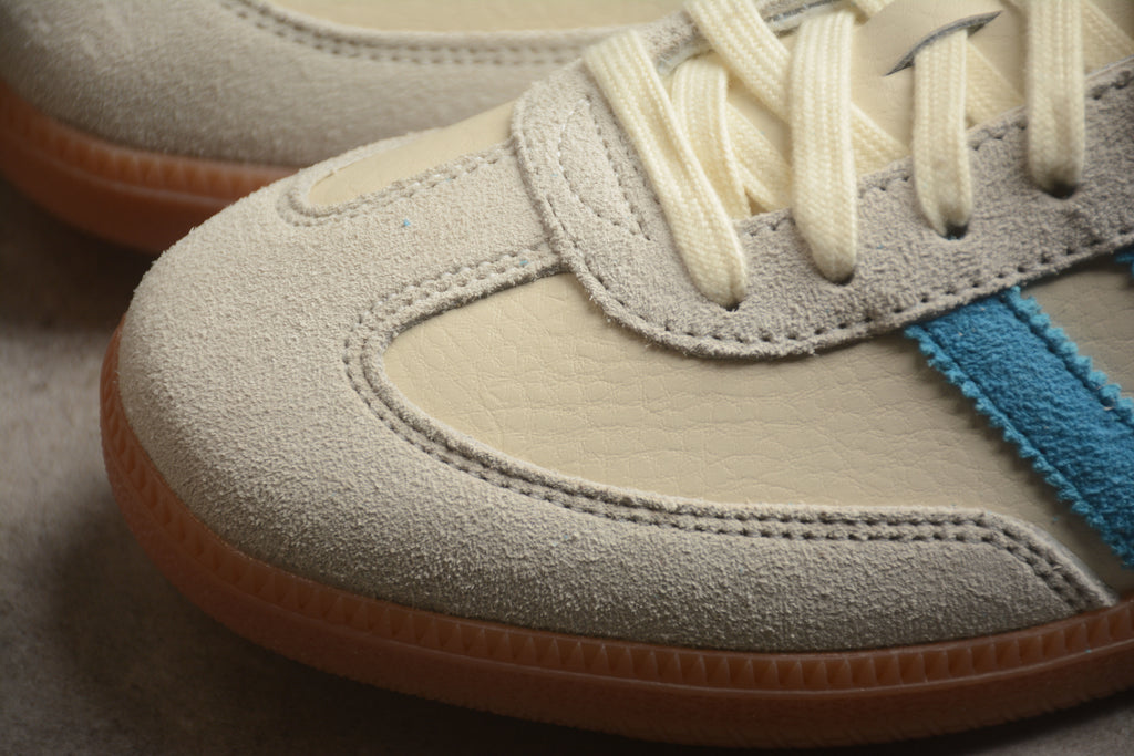 Adidas Samba – Beige / Azul