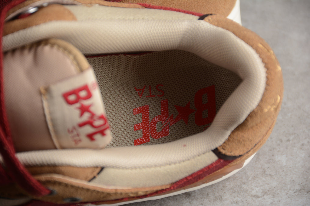 BAPE STA – Marrón / Rojo