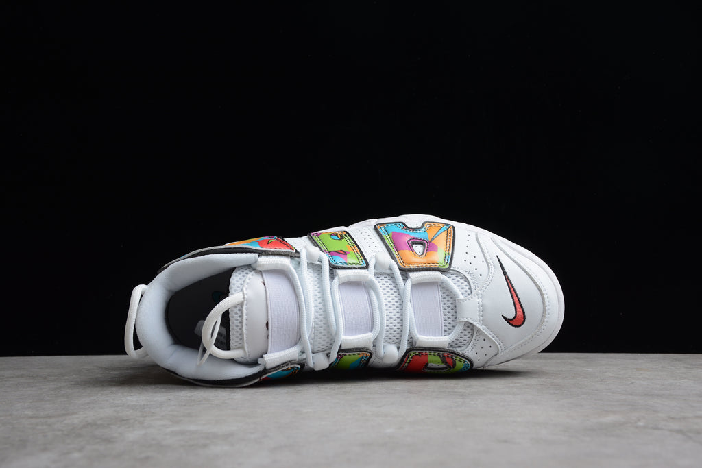 Air More Uptempo – Blanco Toticolor