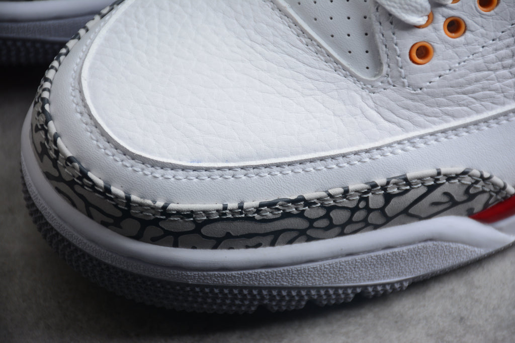 Air Jordan 3 – Blanco / Rojo