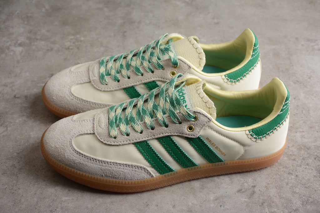 Adidas Samba – Gris / Verde