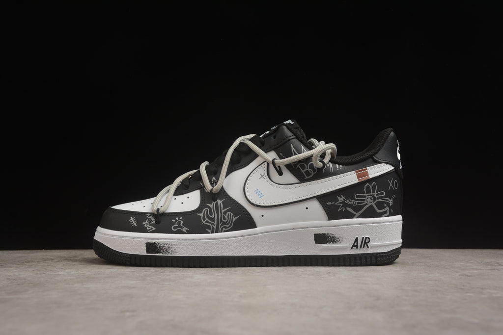 Air Force 1 Low – Negro / Blanco