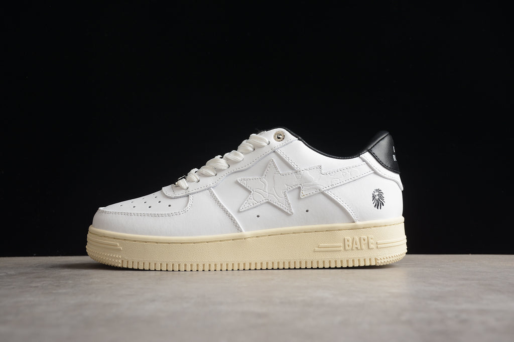 BAPE STA – Blanco / Suela Begie