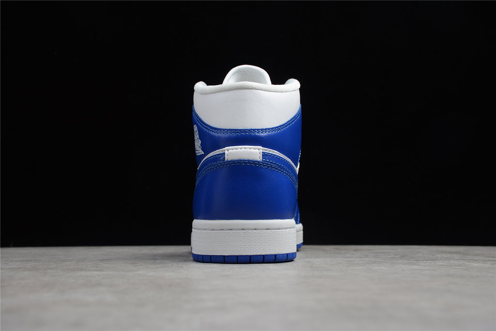 Air Jordan 1 Mid – Azul Oscuro / Blanco