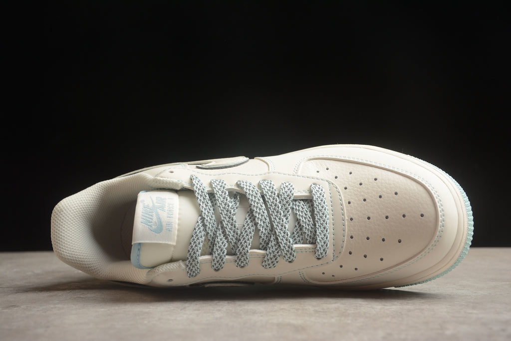 Air Force 1 Low – Gris / Turquesa