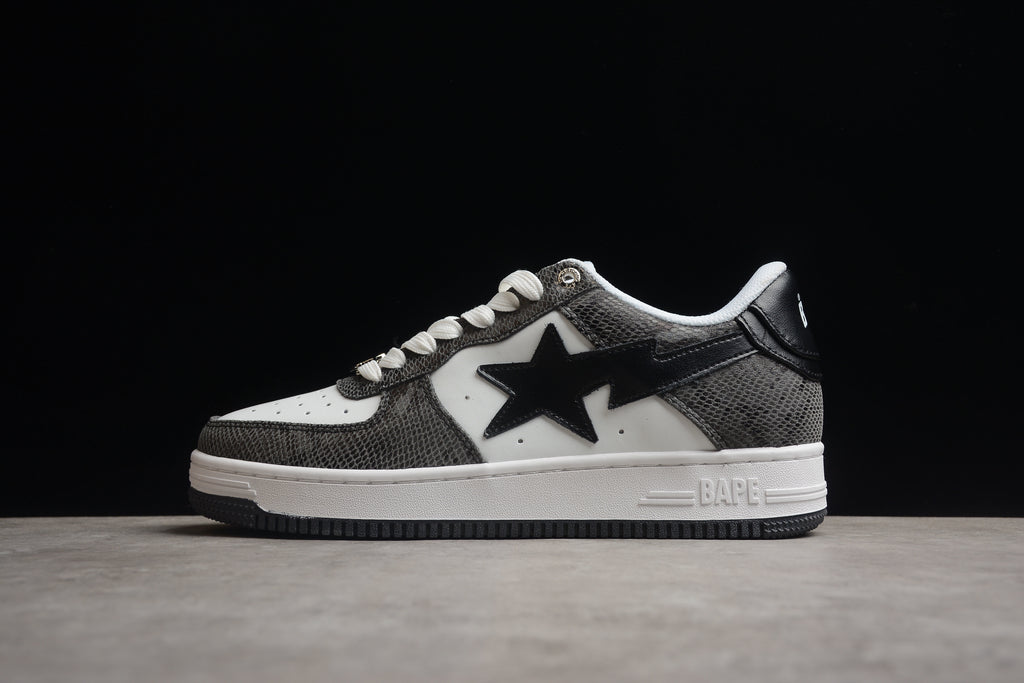 BAPE STA – Negro / Blanco Serpiente