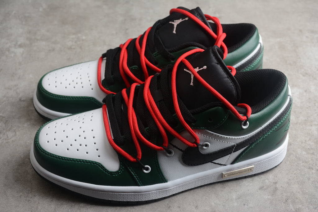 Jordan 1 Low – Verde Oscuro