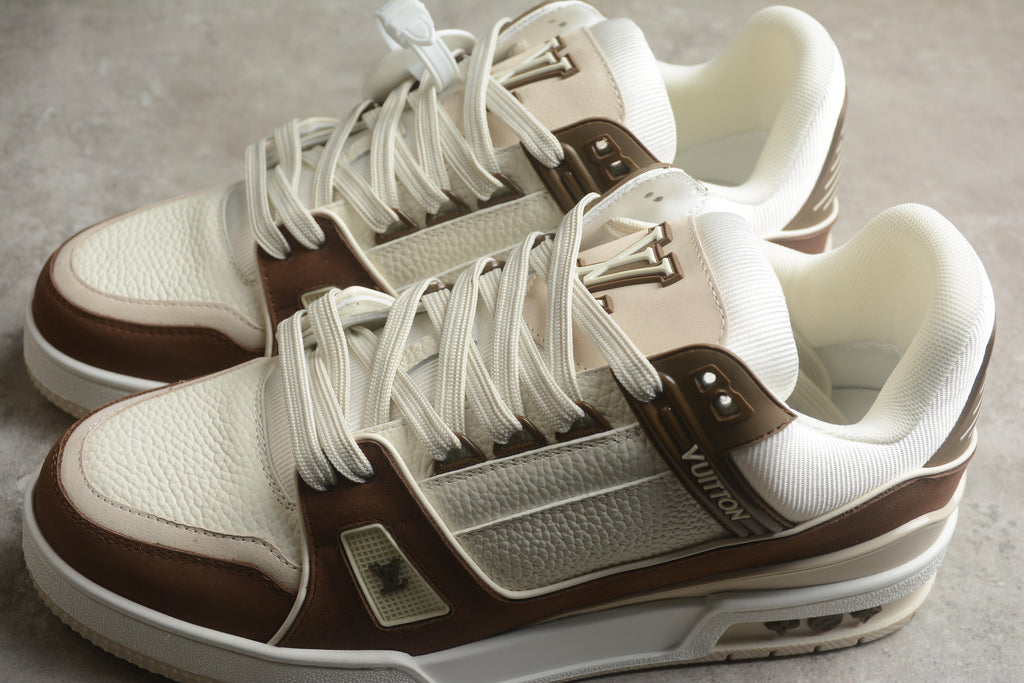 Louis Vuitton Trainer Low – Marrón / Beige