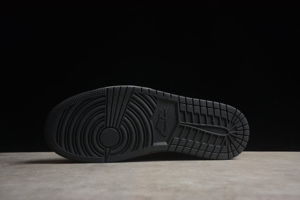 Air Jordan 1 Mid – Gris Oscuro / Marrón