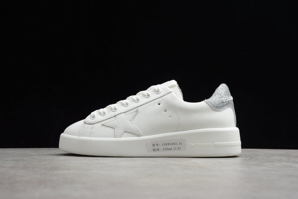 Golden Goose PureStar – Blanco / Gris