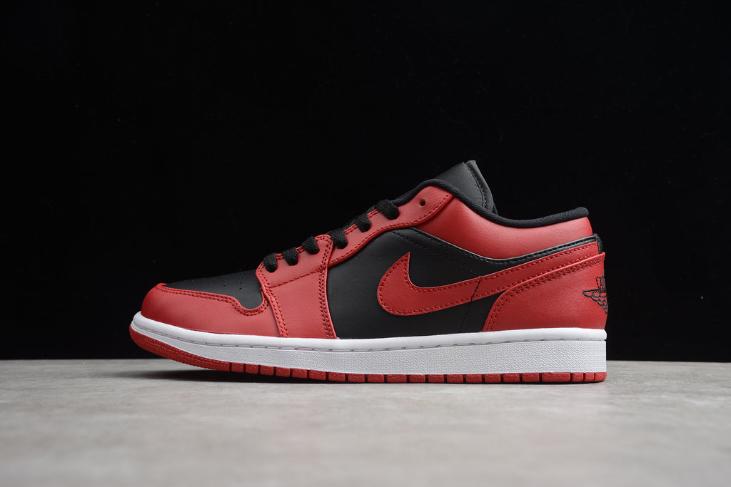 Jordan 1 Low – Rojo / Negro