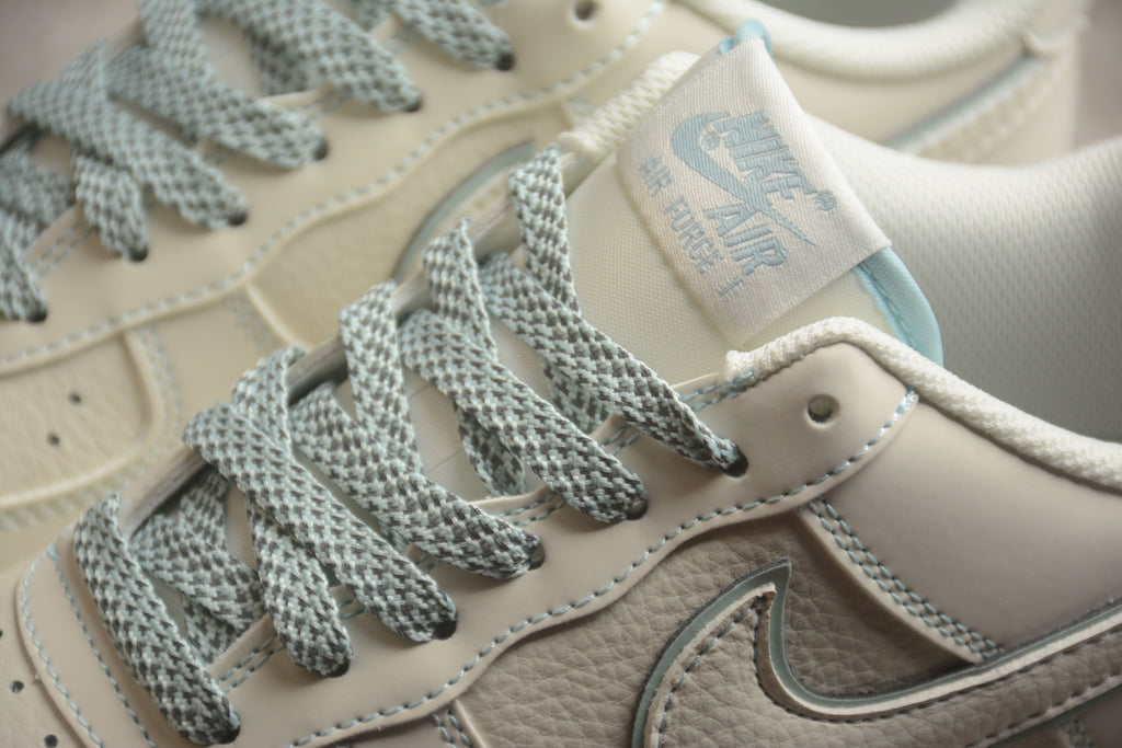 Air Force 1 Low – Gris / Turquesa