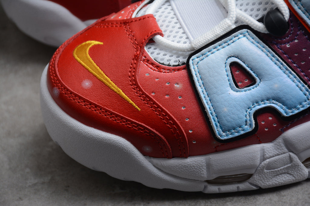 Air More Uptempo – Azul / Rojo