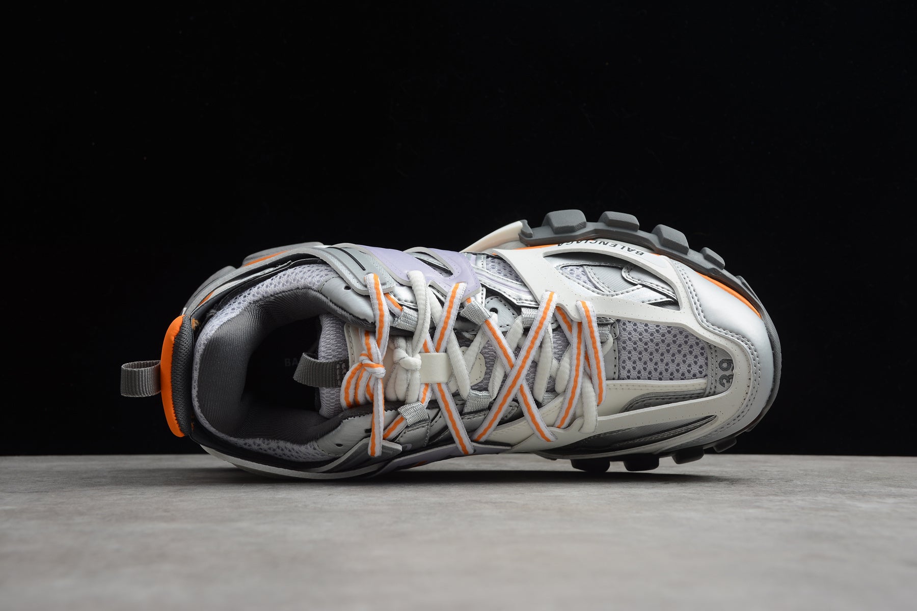 Balenciaga Track – Gris / Naranja