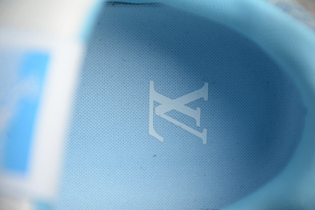 Louis Vuitton Trainer Low – Azul / Blanco