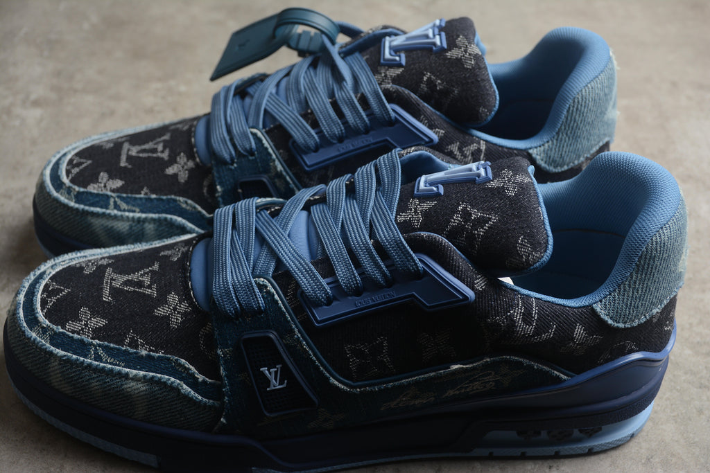 Louis Vuitton Trainer Low – Azul Oscuro
