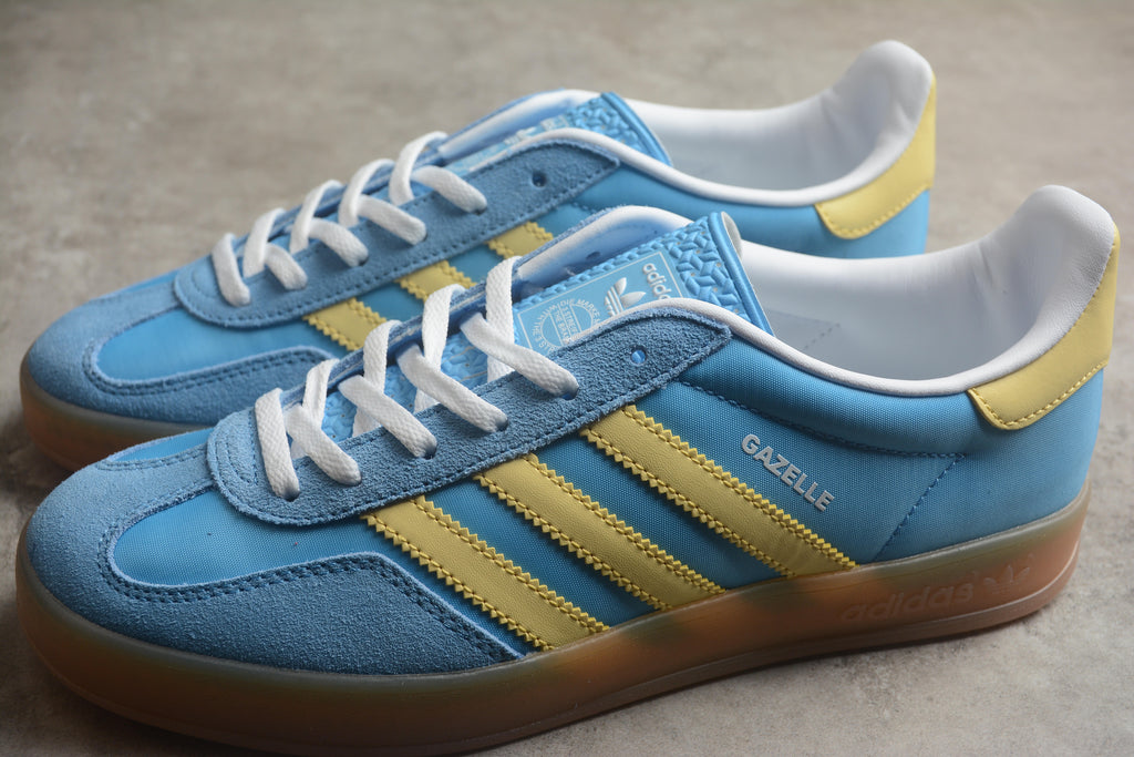 Adidas Gazelle – Azul / Amarillo