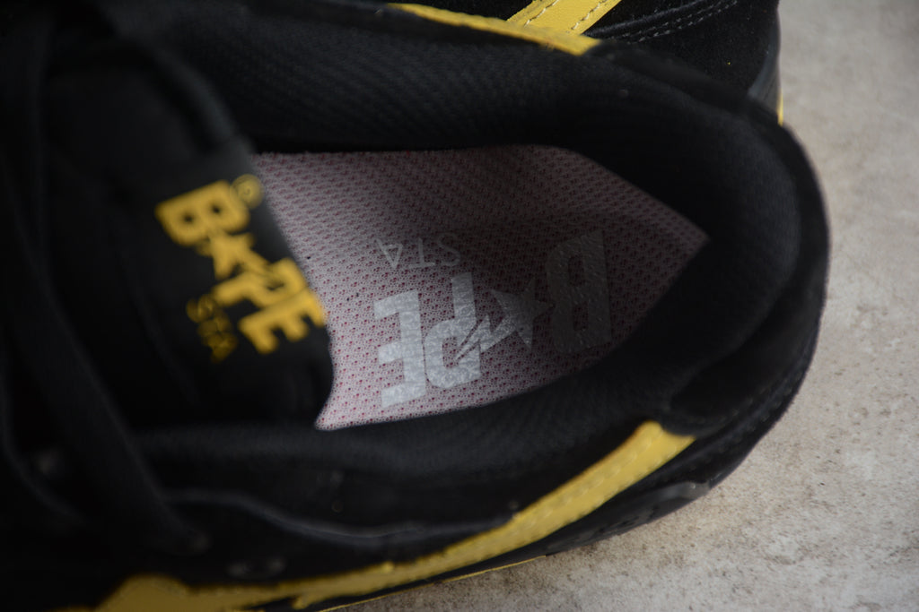BAPE STA – Negro / Amarillo