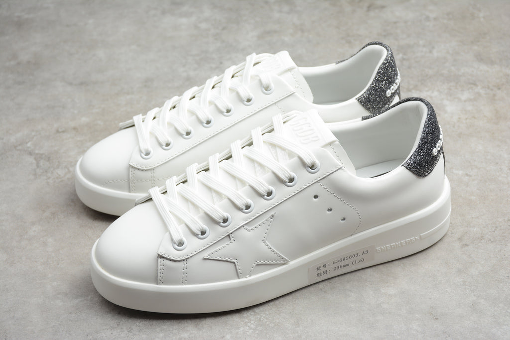 Golden Goose PureStar – Blanco / Gris