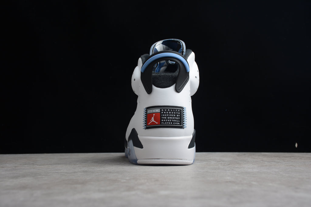 Air Jordan 6 – Blanco / Azul