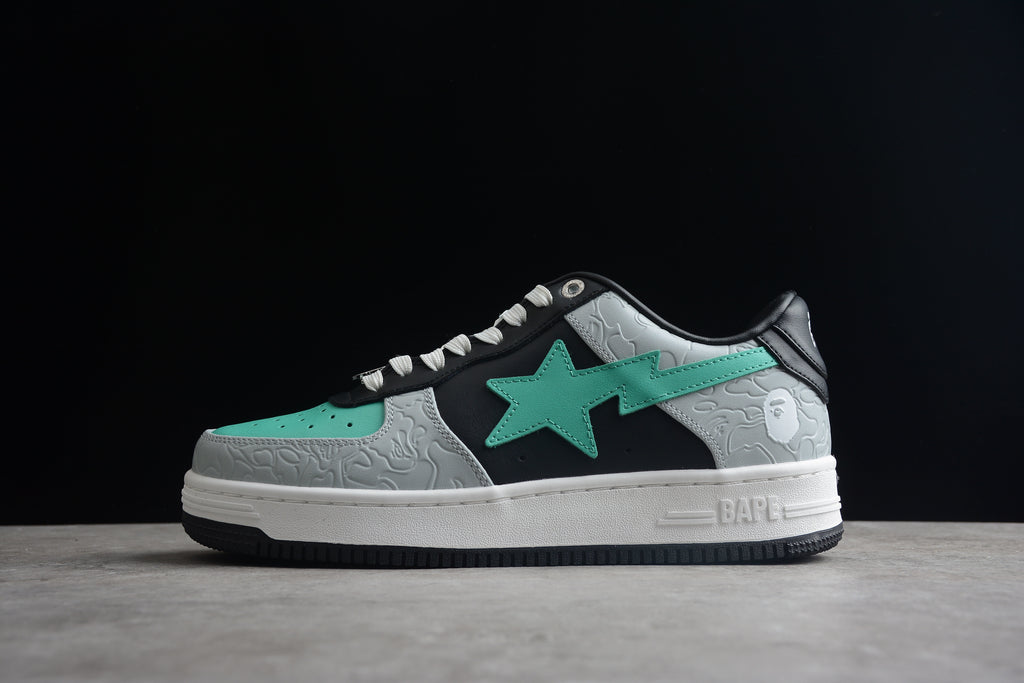 BAPE STA – Gris / Turquesa / Negro