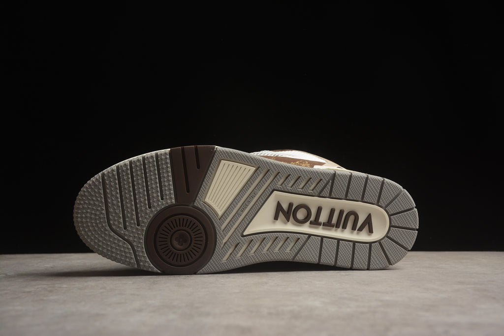 Louis Vuitton Trainer Low – Marrón / Blanco