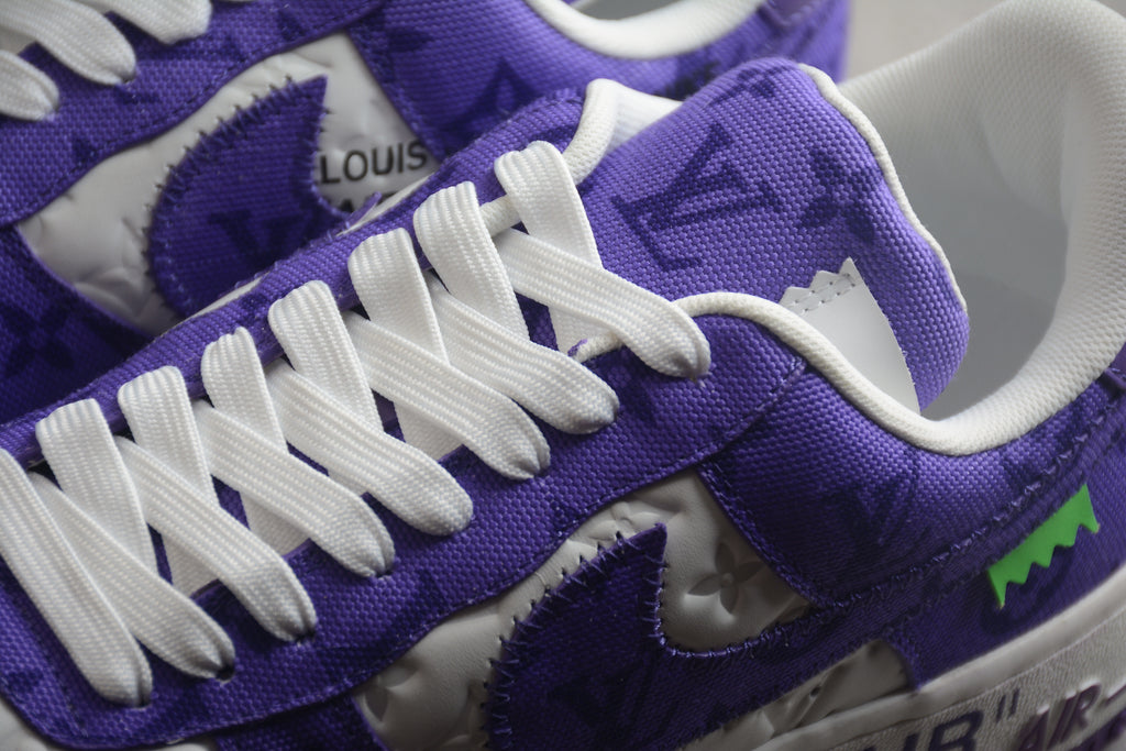 Air Force 1 Low LV – Blanco / Lila
