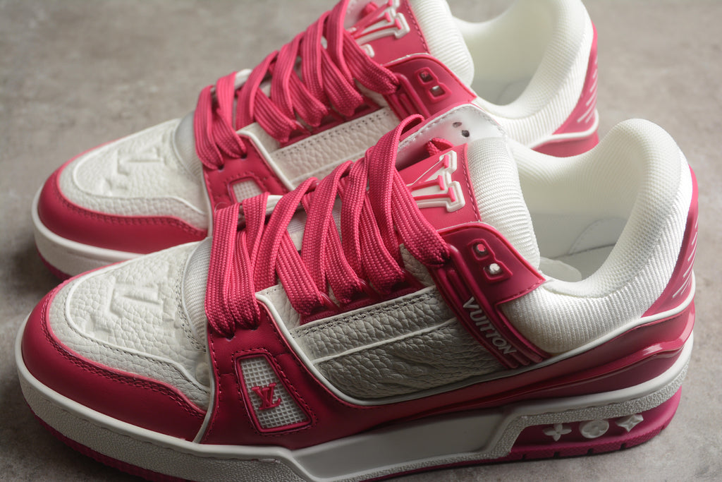 Louis Vuitton Trainer Low – Rosa / Blanco