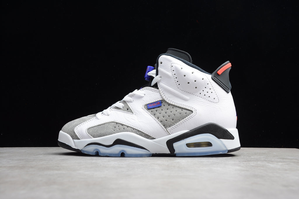 Air Jordan 6 – Blanco / Gris