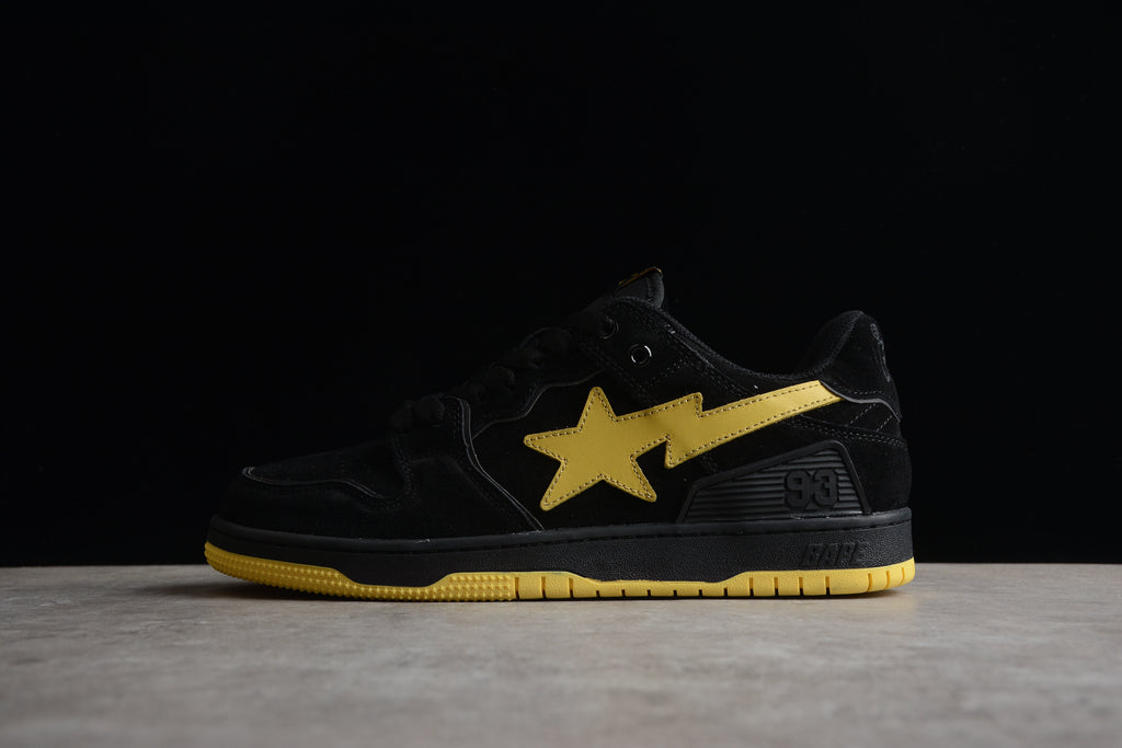 BAPE STA – Negro / Amarillo