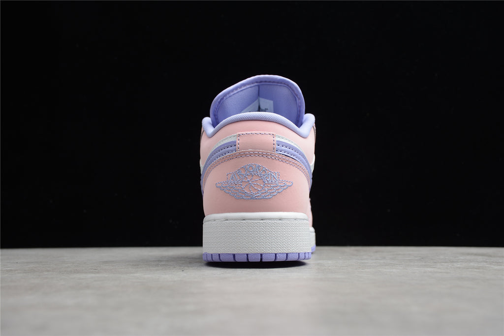 Jordan 1 Low – Rosa / Lila / Blanco