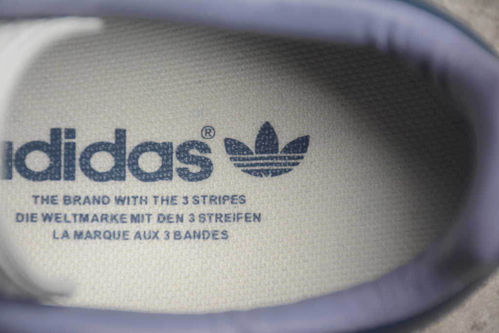 Adidas Gazelle – Blanco / Azul