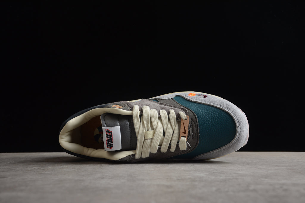 Air Max 1 – Marrón / Verde / Gris
