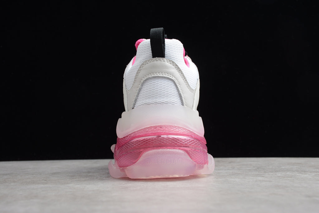 Balenciaga Triple S – Blanco / Rosa