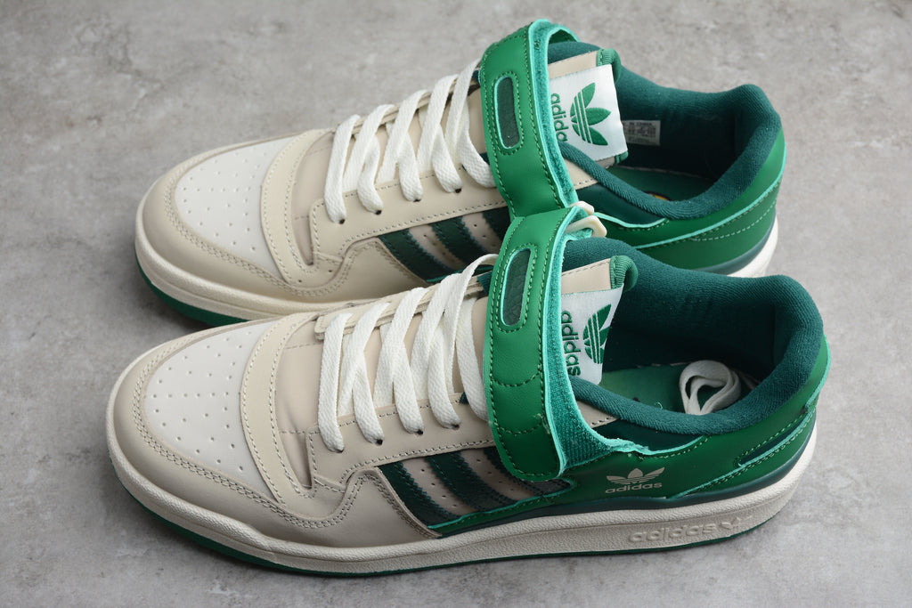 Adidas Forum – Mitad Verde / Mitad Gris
